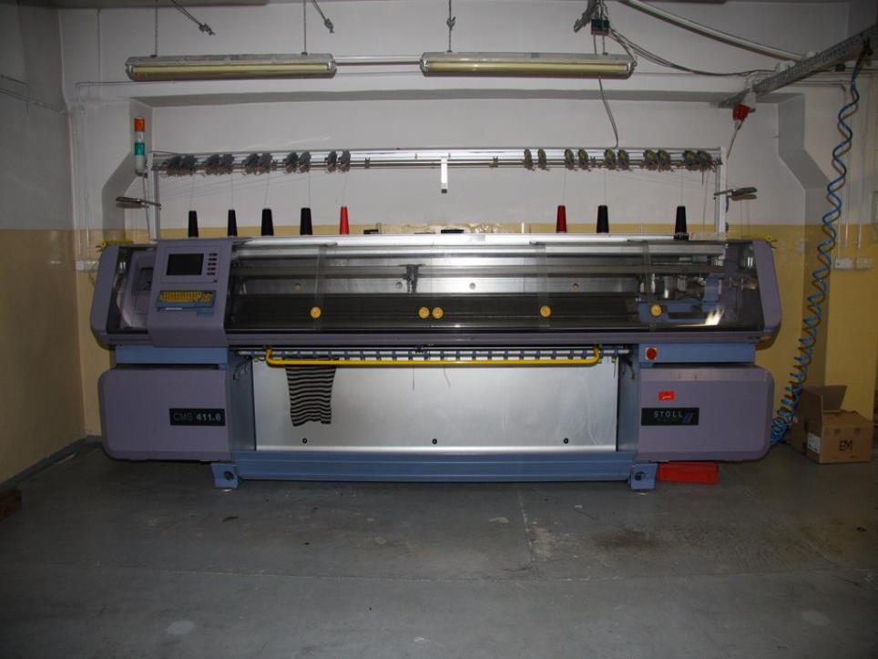 Used STOLL CMS 411.6 Flat bed knitting machine for Sale (Auction Premium) | NetBid Industrial Auctions